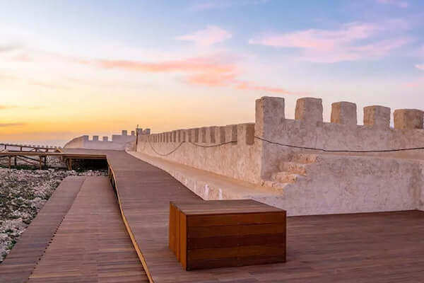 Street view of Agadir during city tour from Taghazout