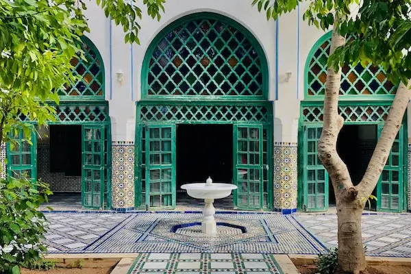 Marrakech medina and traditional souks on a day trip from Agadir