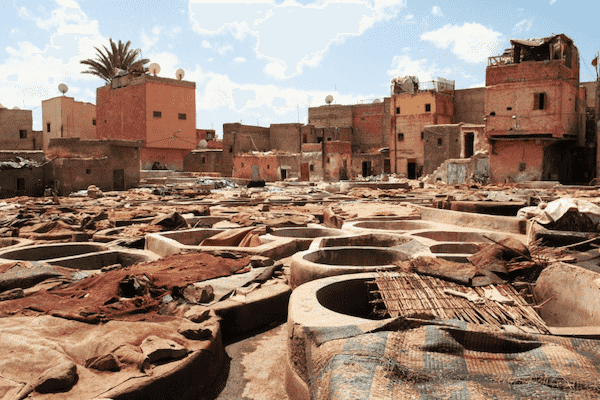 Koutoubia Mosque Marrakech landmark on a day trip from Taghazout