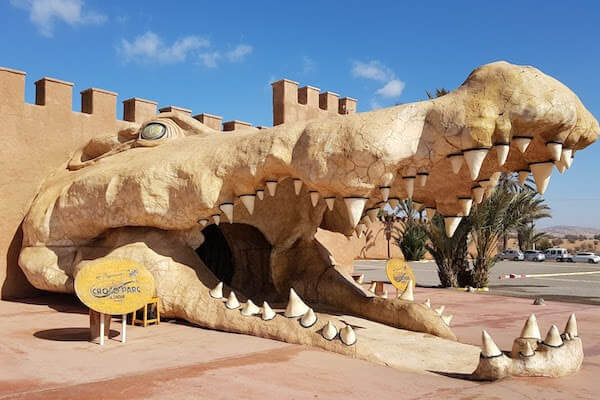 Scenic view of Crocoparc Agadir.